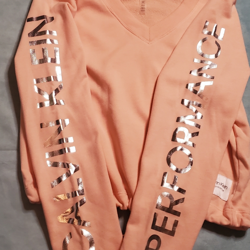 Calvin Klein Light Pink Sweatshirt - Picture 3 of 6